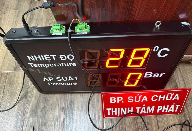 bảng led đo áp suất